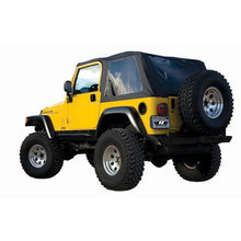 Cargar imagen en el visor de la galería, Rampage 1997-2006 Jeep Wrangler(TJ) Excludes LJ Unlimited Frameless Soft Top Kit - Black Diamond