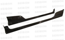 Cargar imagen en el visor de la galería, Seibon 02-04 Honda Civic SI TR Style Carbon Fiber Side Skirts