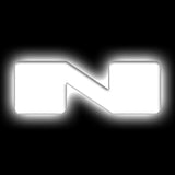 ORACLE Lighting Universal Illuminated LED Letter Badges - Matte Wht Surface Finish - N
