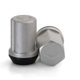 Vossen 35mm Lock Nut - 14x1.5 - 19mm Hex - Cone Seat - Silver (Set of 4)