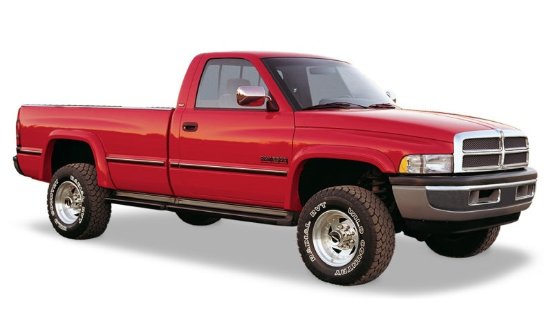 Bushwacker 94-01 Dodge Ram 1500 Fleetside Extend-A-Fender Style Flares 4pc 78.0/96.0in Bed - Black