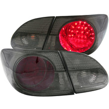 Cargar imagen en el visor de la galería, ANZO 2003-2008 Toyota Corolla LED Taillights Red/Smoke