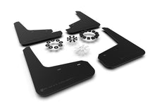 Cargar imagen en el visor de la galería, Rally Armor 20-26 Tesla Model Y, Juniper Y Black Mud Flap - Metallic Black Logo