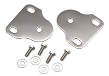 Cargar imagen en el visor de la galería, Kentrol 76-95 Jeep CJ/Wrangler YJ Interior Windshield Brackets Pair - Polished Silver