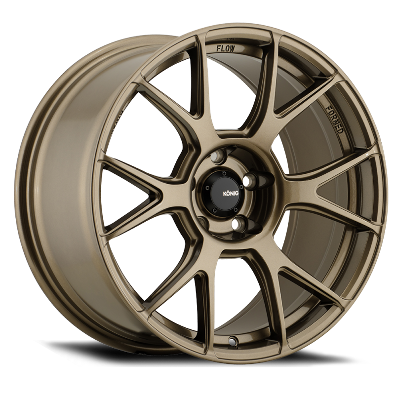Cargar imagen en el visor de la galería, Konig Ampliform 18x9.5A 5x114.3 ET35 Gloss Bronze