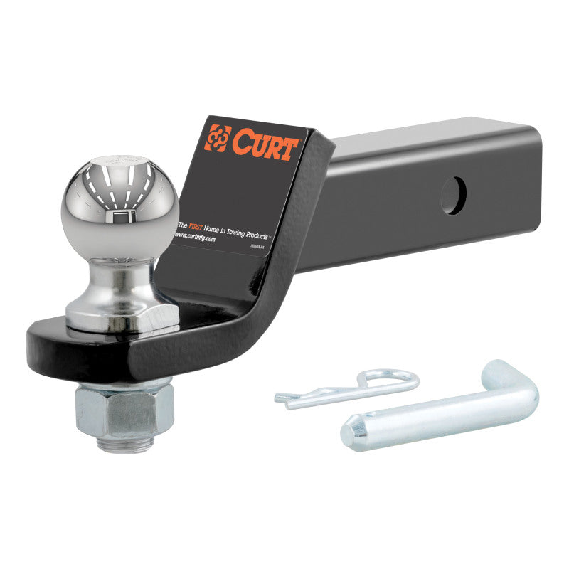 Curt Loaded Ball Mount w/2in Ball (2in Shank 7500lbs 2in Drop)