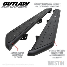 Load image into Gallery viewer, Westin 2020 Jeep Gladiator Outlaw Nerf Step Bars - Textured Black