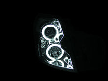 Cargar imagen en el visor de la galería, ANZO 2003-2007 Cadillac Cts Projector Headlights w/ Halo Black (CCFL)