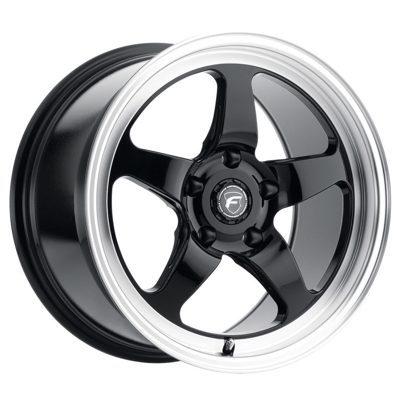 Forgestar D5 Drag 17x10 / 5x114.3 BP / ET50 / 7.5in BS Gloss Black Wheel