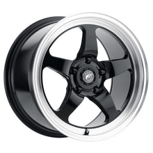 Load image into Gallery viewer, Forgestar D5 Drag 17x10 / 5x114.3 BP / ET50 / 7.5in BS Gloss Black Wheel