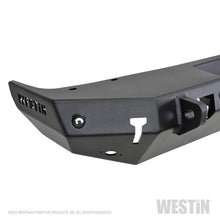 Cargar imagen en el visor de la galería, Westin 18-19 Jeep Wrangler JL WJ2 Rear Bumper w/  Sensors (Excl. Wrangler JK) - Textured Black