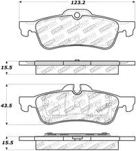 Cargar imagen en el visor de la galería, StopTech Performance 02-06 Mini Rear Brake Pads