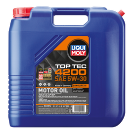 LIQUI MOLY 20L Top Tec 4200 New Generation Motor Oil SAE 5W30