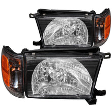 Cargar imagen en el visor de la galería, ANZO 1999-2002 Toyota 4Runner Crystal Headlights Black