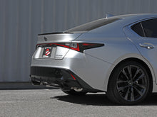 Cargar imagen en el visor de la galería, aFe Takeda 14-22 Lexus IS350 V6 2.5in. 304 Stainless Steel Axle-Back Exhaust System w/ Black Tip