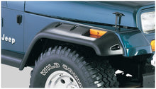 Cargar imagen en el visor de la galería, Bushwacker 87-95 Jeep Wrangler Cutout Style Flares 2pc Cutting Optional Not Renegade - Black