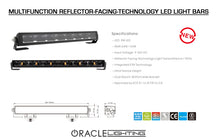 Cargar imagen en el visor de la galería, Oracle Lighting Multifunction Reflector-Facing Technology LED Light Bar - 30in