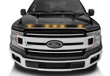 Cargar imagen en el visor de la galería, AVS 2016-2018 Ford F-150 Aeroskin LightShield Color Hood Protector, Shadow Black