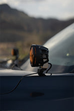 Cargar imagen en el visor de la galería, Rigid Industries 360-Series 4in Fog w/ Amber PRO Lens - White (Pair)
