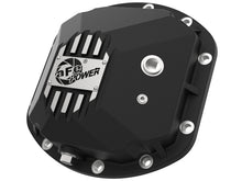 Cargar imagen en el visor de la galería, aFe Street Series Dana 30Front Differential Cover Black w/ Machined Fins 97-18 Jeep Wrangler