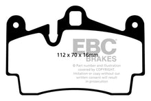 Cargar imagen en el visor de la galería, EBC 11-15 Audi Q7 3.0 Supercharged Extra Duty Rear Brake Pads