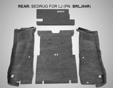 Cargar imagen en el visor de la galería, BedRug 03-06 Jeep LJ Unlimited Rear 4pc Cargo Kit (Incl Tailgate &amp; Tub Liner)