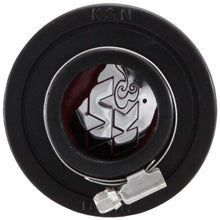 Cargar imagen en el visor de la galería, K&amp;N 1.375 inch ID 3 inch OD 2.5 inch H Clamp On Crankcase Vent Filter