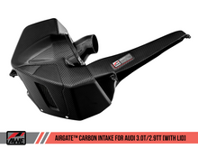 Cargar imagen en el visor de la galería, AWE Tuning Audi B9/B9.5 S4/S5/RS5 3.0T Carbon Fiber AirGate Intake w/ Lid