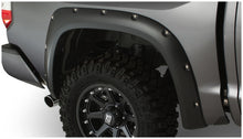 Cargar imagen en el visor de la galería, Bushwacker 14-18 Toyota Tundra Fleetside Pocket Style Flares 2pc 66.7/78.7/97.6in Bed - Black