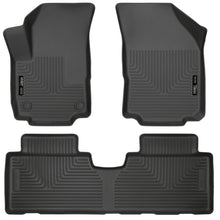 Cargar imagen en el visor de la galería, Husky Liners 18-23 GMC Terrain WeatherBeater Black Front &amp; 2nd Seat Floor Liners