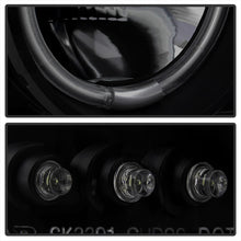 Cargar imagen en el visor de la galería, Spyder GMC Sierra 1500/2500 99-06 Projector Headlights CCFL Halo LED Blk Smke PRO-YD-CDE00-CCFL-BSM