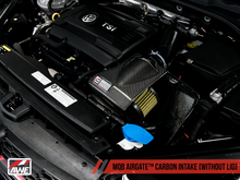 Cargar imagen en el visor de la galería, AWE Tuning Audi/VW MQB (1.8T / 2.0T) Carbon Fiber AirGate Intake w/ Lid