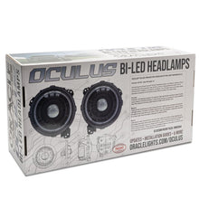 Cargar imagen en el visor de la galería, Oracle Jeep Wrangler JL Oculus Bi-LED Projector Headlights- Graphite Metallic - 5500K