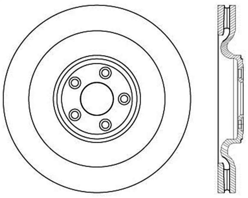 StopTech Slotted Sport Brake Rotor