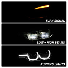 Load image into Gallery viewer, Spyder BMW F30 3 Series 4Dr LED Projector Headlights Chrome PRO-JH-BF3012H-4D-LED-C