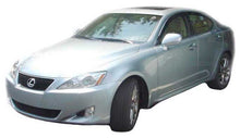 Cargar imagen en el visor de la galería, AVS 06-13 Lexus IS250 Ventvisor Low Profile Deflectors 4pc - Smoke w/Chrome Trim