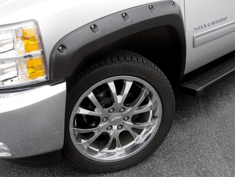 Lund 17-20 Chevy Colorado 5ft. (Excl. ZR2) RX-Rivet Smooth Elite Series Fender Flares - Blk (4 Pc.)