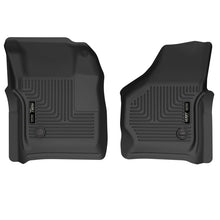 Cargar imagen en el visor de la galería, Husky Liners 99-07 Ford F-250 Super Duty Crew Cab X-act Contour Front Floor Liners (Black)
