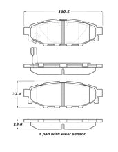 Cargar imagen en el visor de la galería, StopTech Street Touring 08-10 WRX Rear Brake Pads