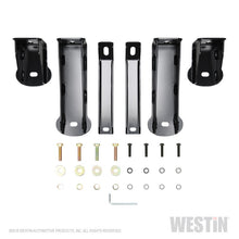 Load image into Gallery viewer, Westin 2019 Chevrolet Silverado/Sierra 1500 Crew Cab Platinum 4 Oval Nerf Step Bars - Black