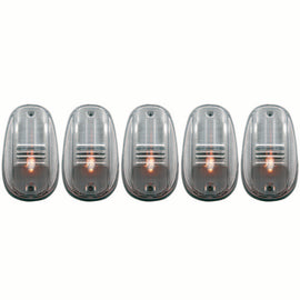 ANZO 2003-2015 Dodge Ram 3500 LED Cab Roof Light Kit Clear 5pc
