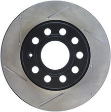 Cargar imagen en el visor de la galería, StopTech Power Slot Volkswagen GTI Rear Right Slotted Rotor