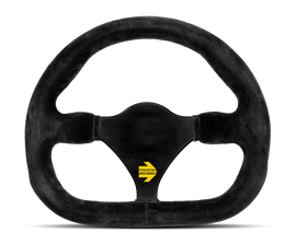 Momo MOD27 Steering Wheel 270 mm -  Black Suede/Black Spokes
