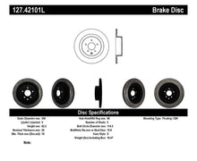 Cargar imagen en el visor de la galería, StopTech Infiniti G37 / Nissan 370Z SportStop Slotted &amp; Drilled Rear Left Rotor