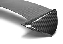 Cargar imagen en el visor de la galería, Seibon 08-10 Subaru WRX/STi Hatchback OEM-style Carbon Fiber Rear Spoiler w/ LED Cutout