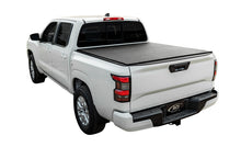 Cargar imagen en el visor de la galería, Access 2022+ Nissan Frontier 5ft Bed (w/ or w/o utili-track) LOMAX Trifold Bed Cover - Matte Black