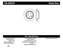 Cargar imagen en el visor de la galería, StopTech 04-08 Acura TL/TL-S Standard/Brembo Drilled Right Rear Rotor