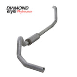 Diamond Eye KIT 4in TB SGL AL: 00-03 FORD 7.3L E-SERIES VAN NFS W/ CARB EQUIV STDS