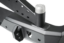 Cargar imagen en el visor de la galería, Rugged Ridge 18-22 Jeep Wrangler (JL) Rubicon/Spt 2dr HD Rear Bumper w/Swing Out Tire Carrier - Blk