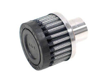 Load image into Gallery viewer, K&amp;N Steel Base Crankcase Vent Filter/Breather 1in Vent OD x 2in OD x 1.5in Height